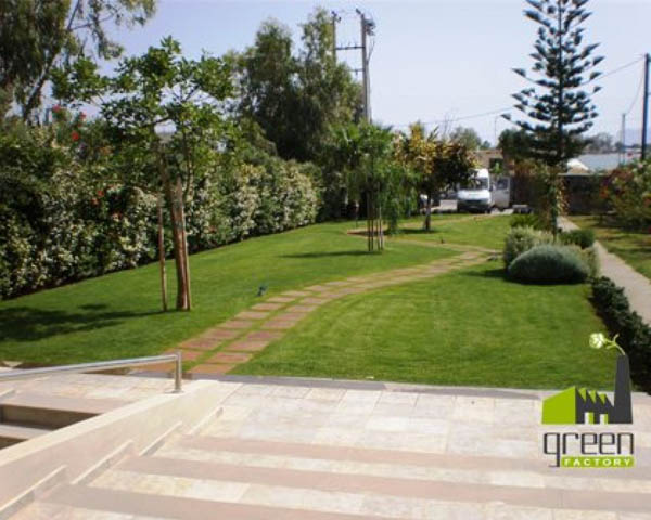 Κήπος από...”Platinum” στα Χανιά- ”GreenFactory”