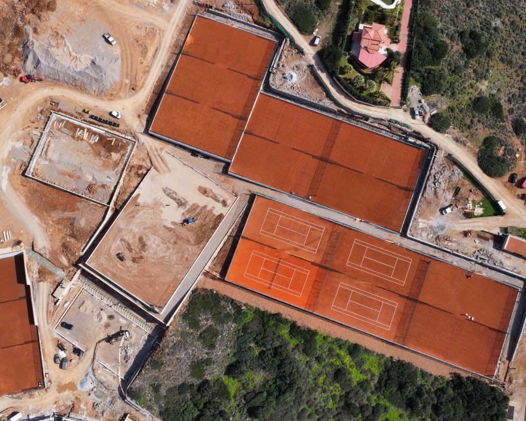 Hellasod S.A. transforms a small village in Lassithi Crete into... the Roland Garros of Mediterranean!