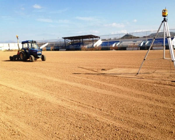 ”Dias” placed at another football field in Crete.