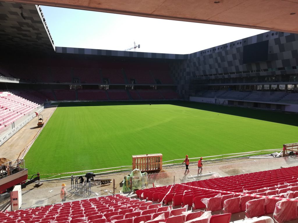 HELLASOD at the new “QEMAL STAFA” Stadium in Tirana, Albania!