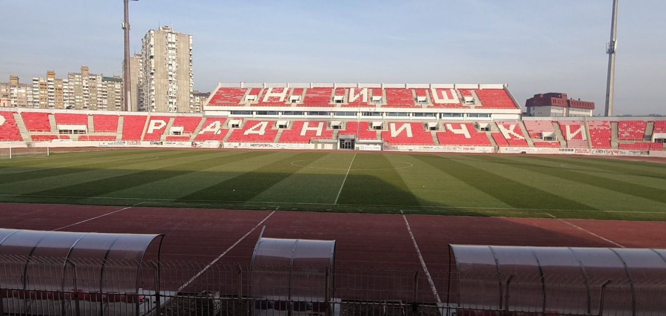 STADIUM OF FK RADNICKI NIS, NIS